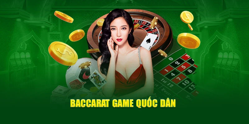 Baccarat trò chơi quốc dân ai cũng thích thú tại FB88